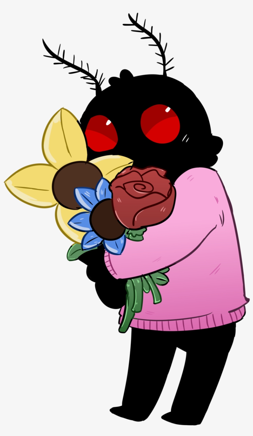 Made A Transparent Mothman You Can Buy Him On Redbubble - Contrast Tank, transparent png download