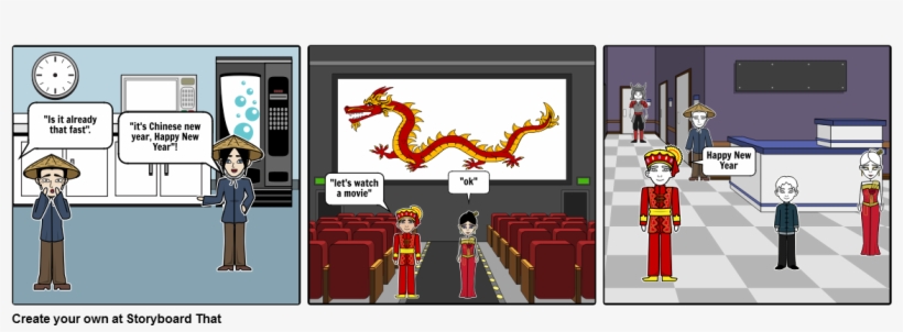 Chinese New Year - Cartoon, transparent png download