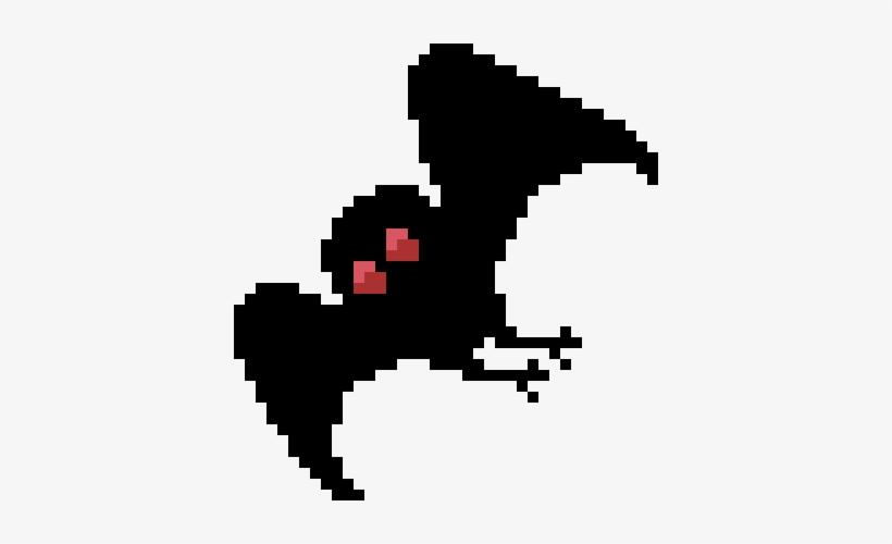 Thought You Guys Would Like My Mothman I Made For A - 8-bit Color, transparent png download
