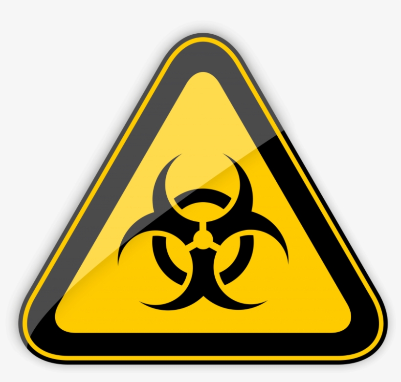 Best Biohazard Warning Sign Png - Biohazard Symbol, transparent png download