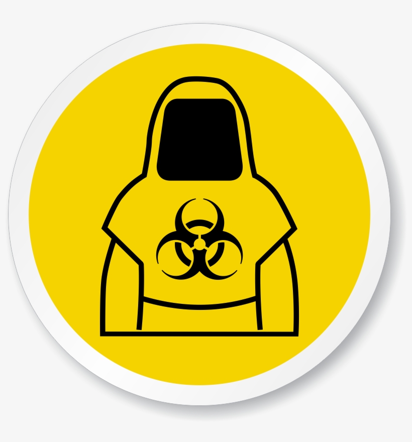 Zoom - Buy - Mysafetysign Warning Biohazard With Graphic Sign 10, transparent png download