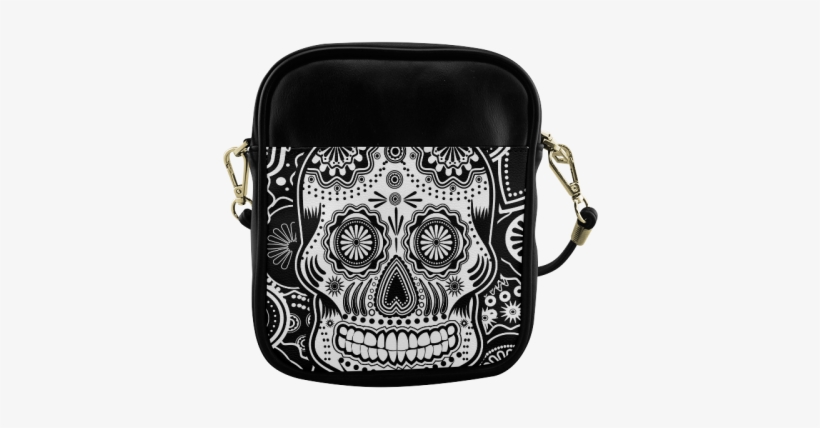 Sugar Skull Sling Bag - Real Hasta La Muerte Images Png, transparent png download