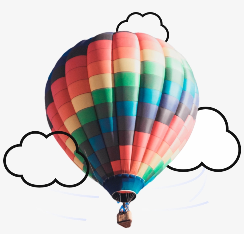 Oh, The Places We'll Go - Floating Balloon, transparent png download