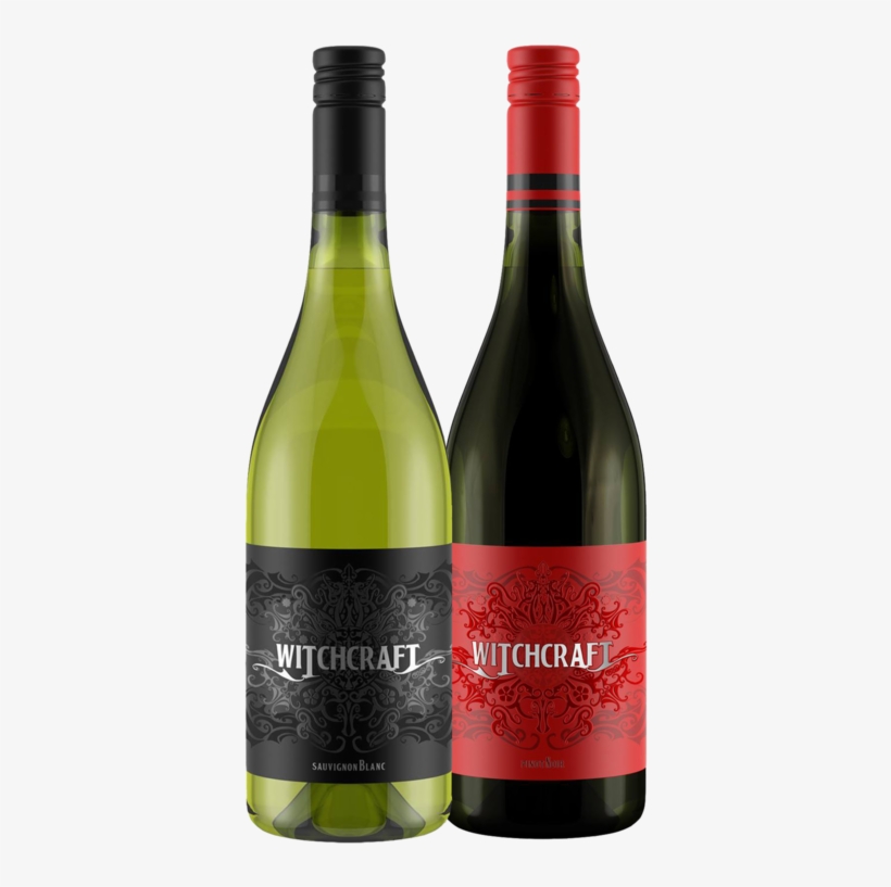 Witchcraft - Wine Bottle, transparent png download