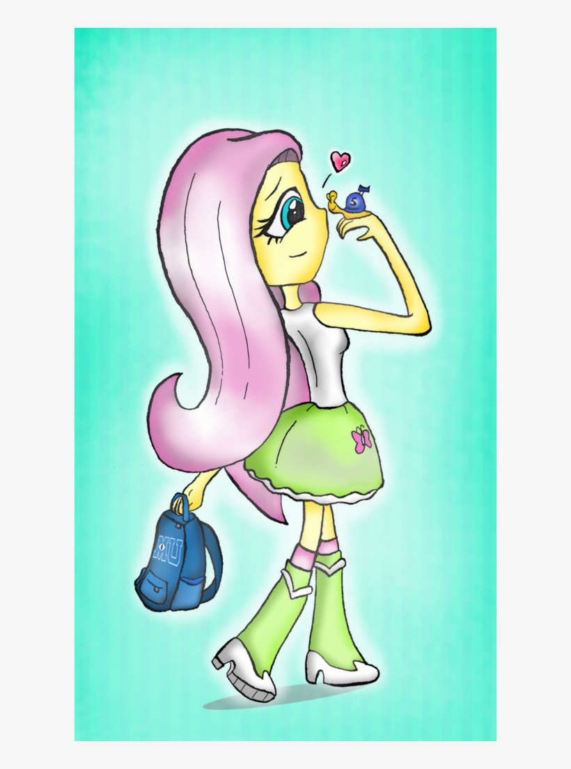 Cartuneslover16, Backpack, Crossover, Equestria Girls, - Turbo Snail Fanart, transparent png download