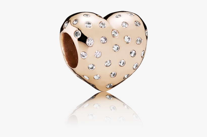 Sparkle Of Love Charm, Pandora Rose™ & Clear Cz - Pandora Rose Charm Sparkle Of Love, transparent png download