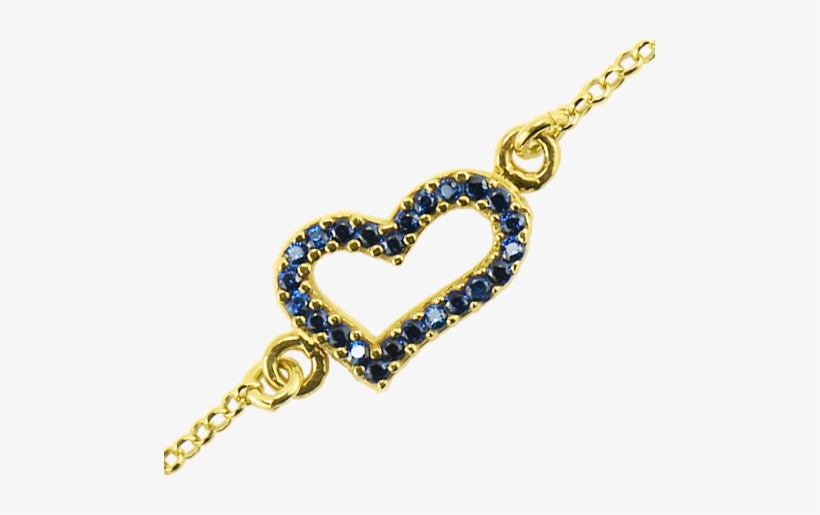 Sparkle Heart Bracelet - Bracelet, transparent png download