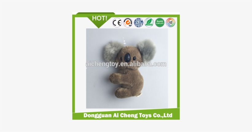 Cute Plush Koala Bear Magnet Toys /lovely Austrial - Toy, transparent png download