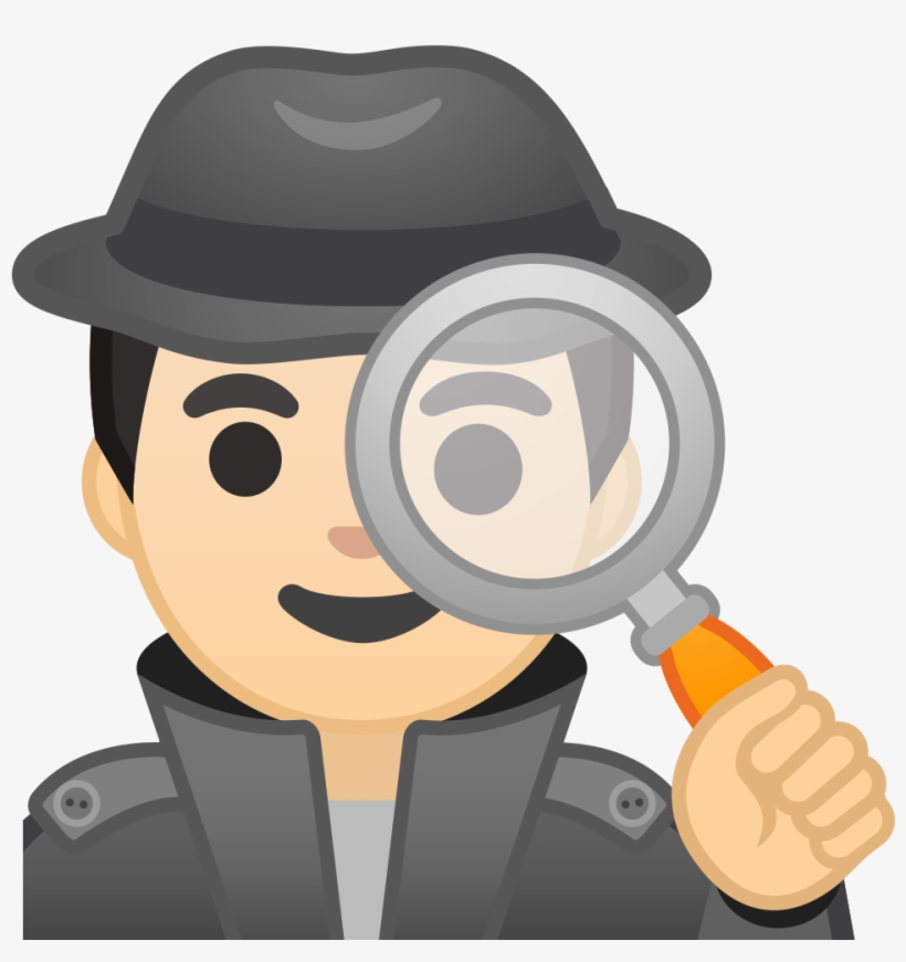 Download Svg Download Png - Emoji Investigador, transparent png download