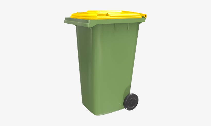 240 Litre Wheelie Bin Malaga - 240 Litre Wheelie Bin, transparent png download