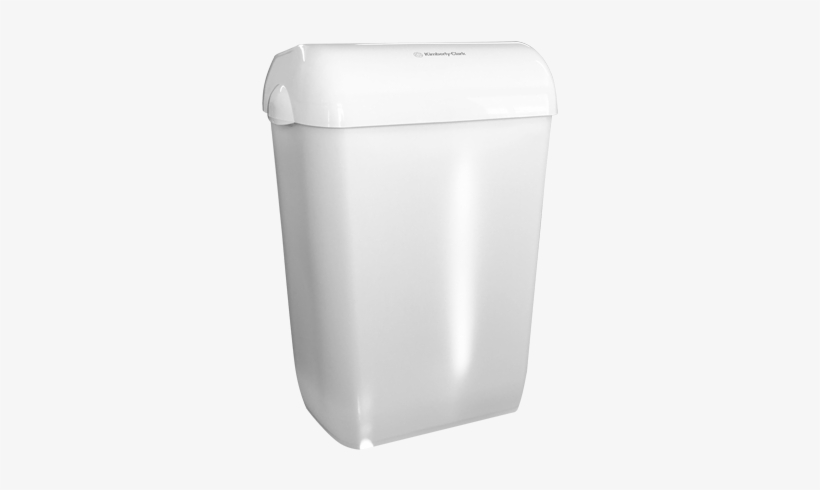 Plastic Wall Bin White - Toilet, transparent png download