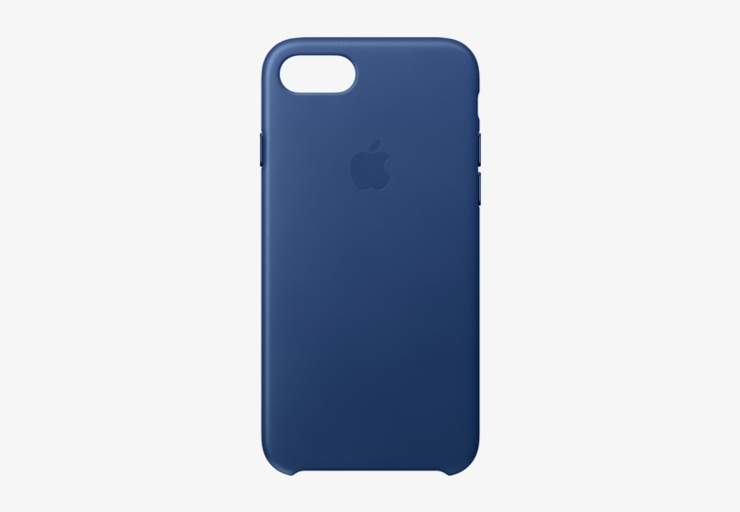 Iphone 7 Leather Case - Iphone 8 Leather Navy Blue Case, transparent png download
