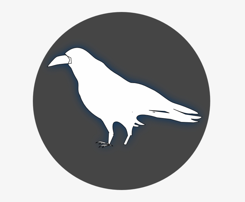 Raven Black Svg Clip Arts 600 X 594 Px, transparent png download