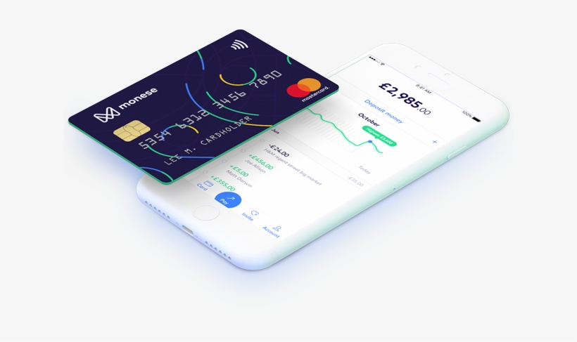 Download The App Now - Monese Bank, transparent png download