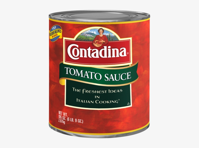 Contadina® Tomato Sauce - Contadina Diced Tomatoes In Tomato Juice, transparent png download