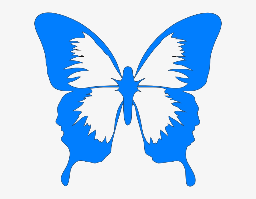 Butterfly Svg Clip Arts 600 X 559 Px, transparent png download
