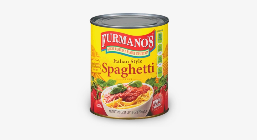Furmano's Chunky Crushed Tomatoes - 28 Oz Can, transparent png download