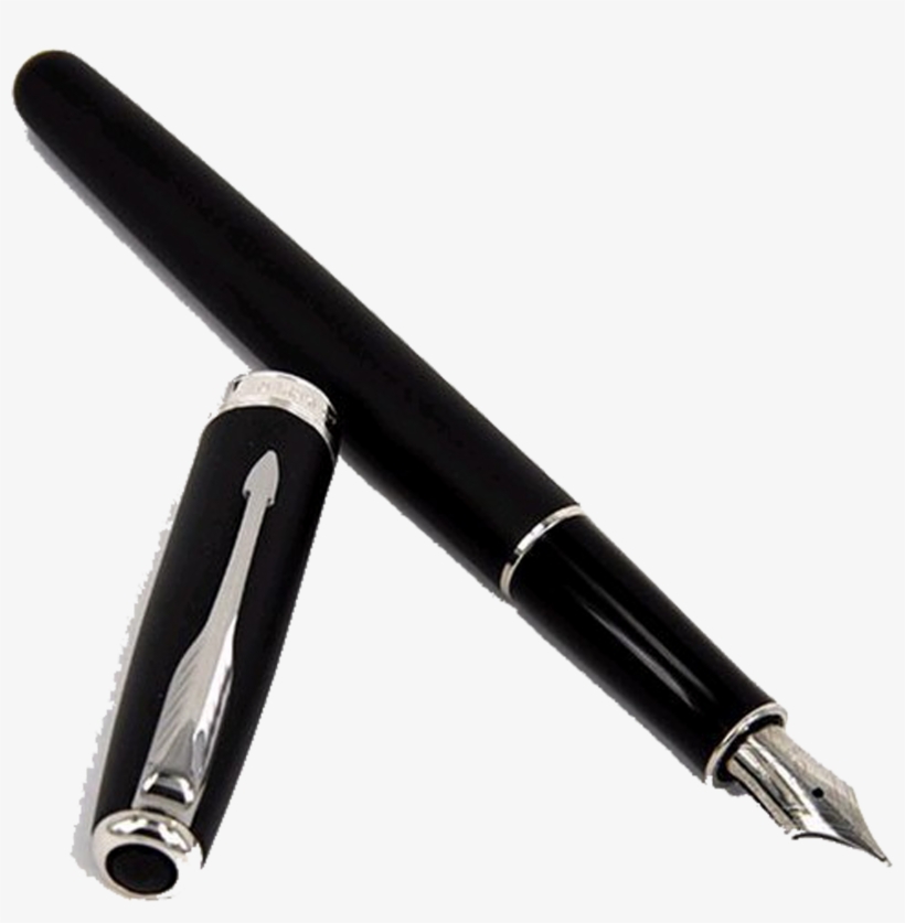 Pen Png Free Download - Parker Fountain Pen Png, transparent png download
