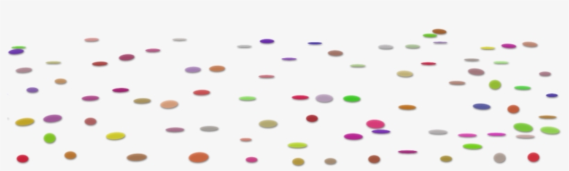 Konfetti Am Boden Groesse - Circle, transparent png download