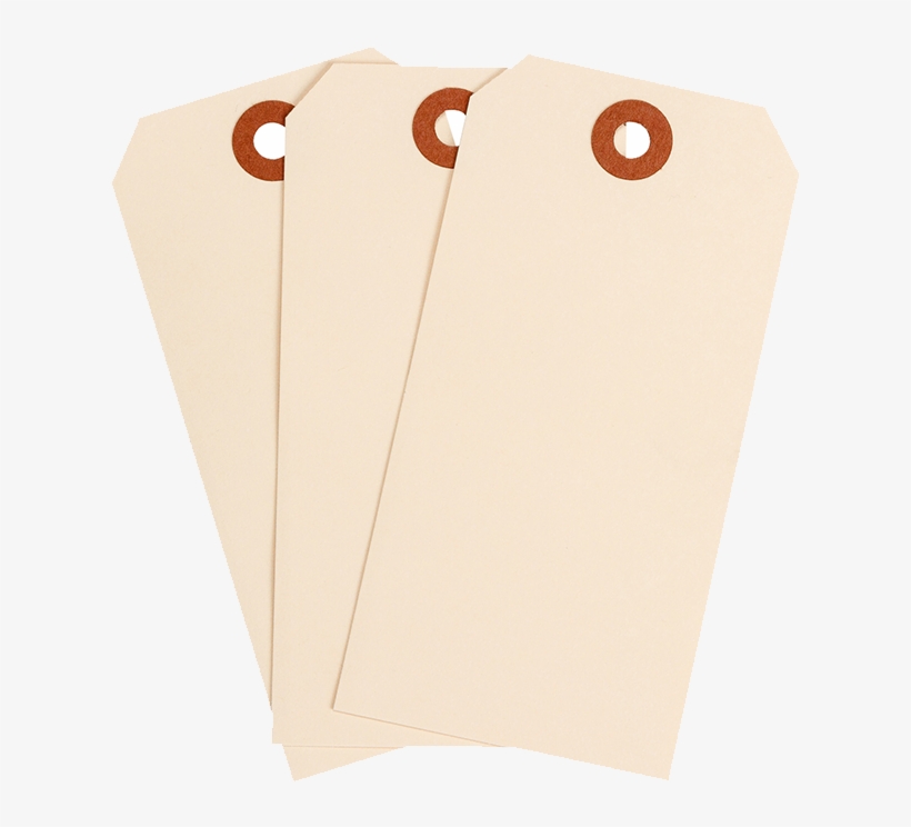 Brady Blank Paper Tag Range Manila - Construction Paper, transparent png download