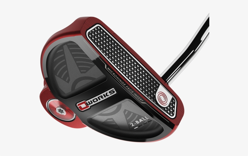 Odyssey O Works Red 2 Ball Putter Discountdansgolf - Odyssey O Works 2 Ball Putter, transparent png download