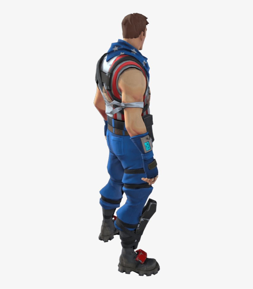 Star-spangled Trooper Skin - Electric Blue, transparent png download