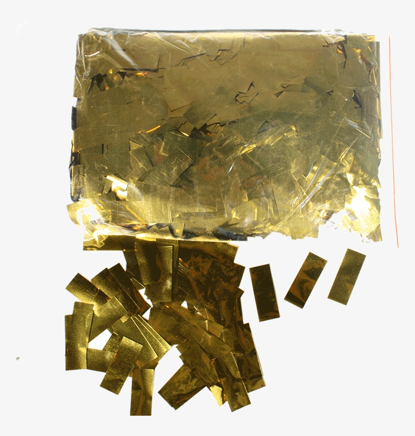 Løs Konfetti - Gold, transparent png download