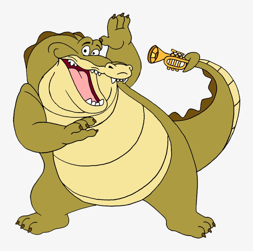 Louis - Cocodrilo La Princesa Y El Sapo, transparent png download
