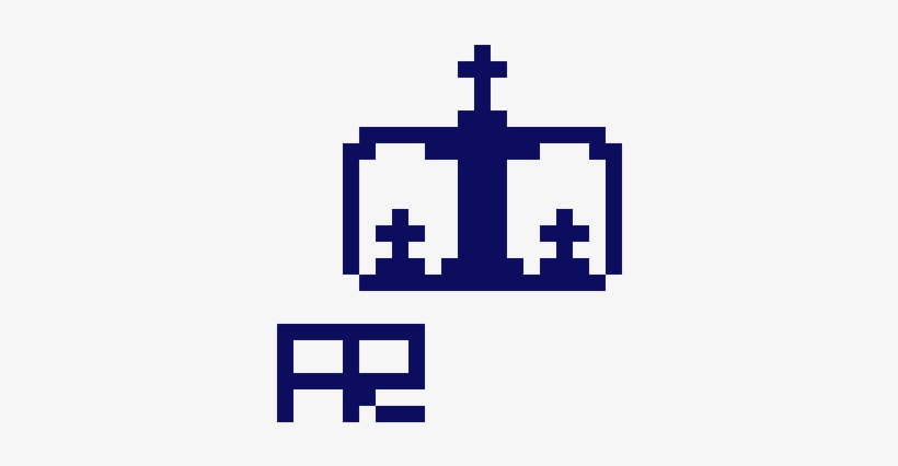Simple Crown - Cross, transparent png download