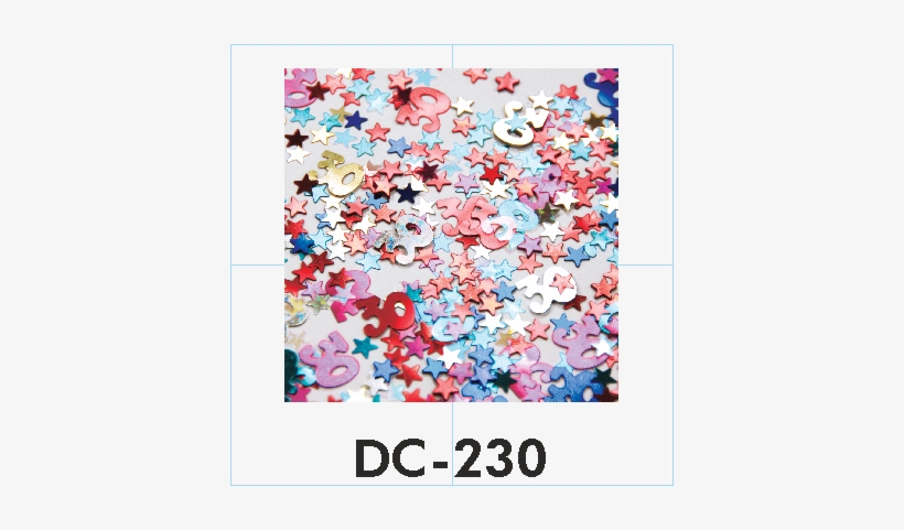 Gefunden In Konfetti - Qualatex Age 30/30th Birthday Metallic Table Confetti, transparent png download