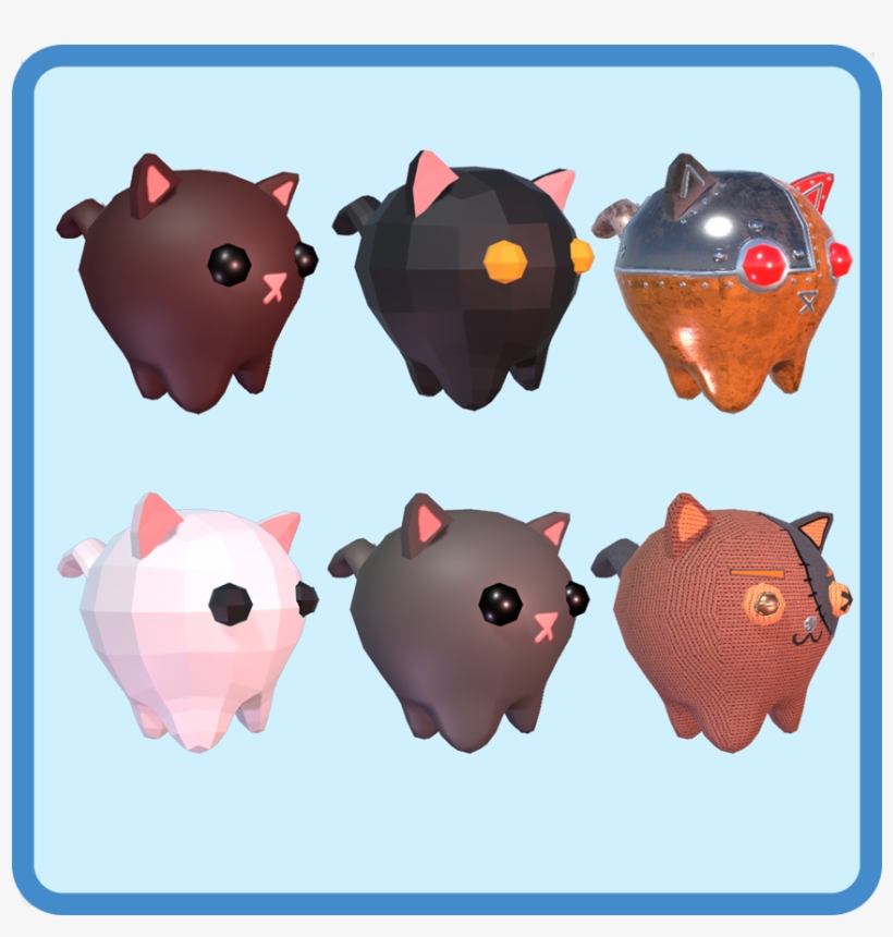 6 Cute Cats - Cat, transparent png download