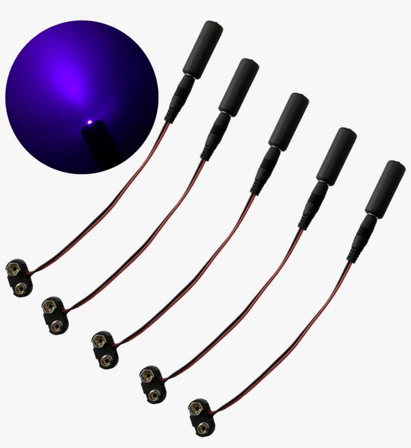 Blacklight Micro Effects Light 405nm Violet Led With - Blacklight, transparent png download