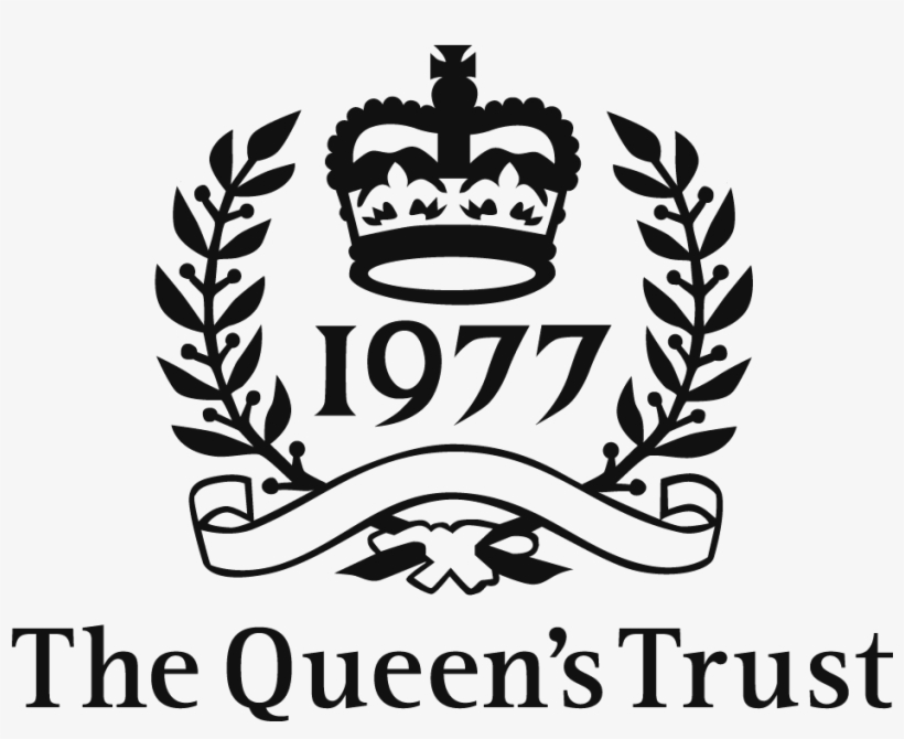 Queens Trust Simple Logo Black - Youth Rights, transparent png download