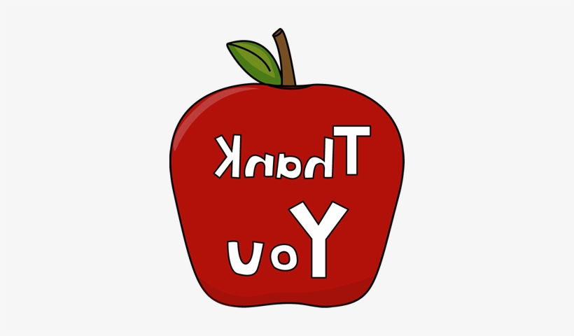 Thank You Apple - Clip Art, transparent png download