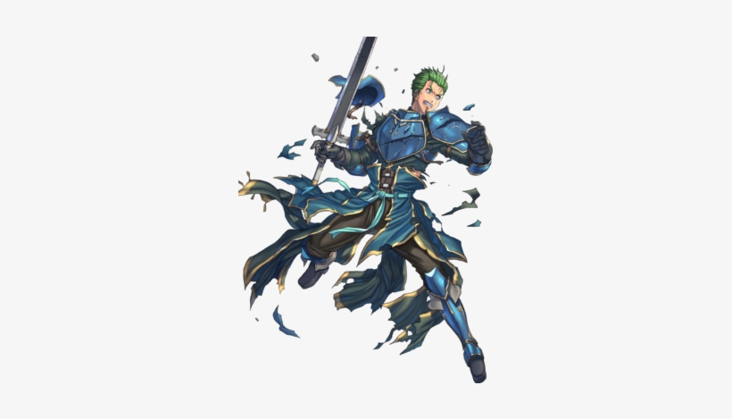 Full Injured Luke - Fire Emblem Heroes Luke, transparent png download