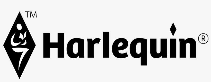 Black & White Harlequin Horizontal Logo - Single Dad Seeks A Wife, transparent png download