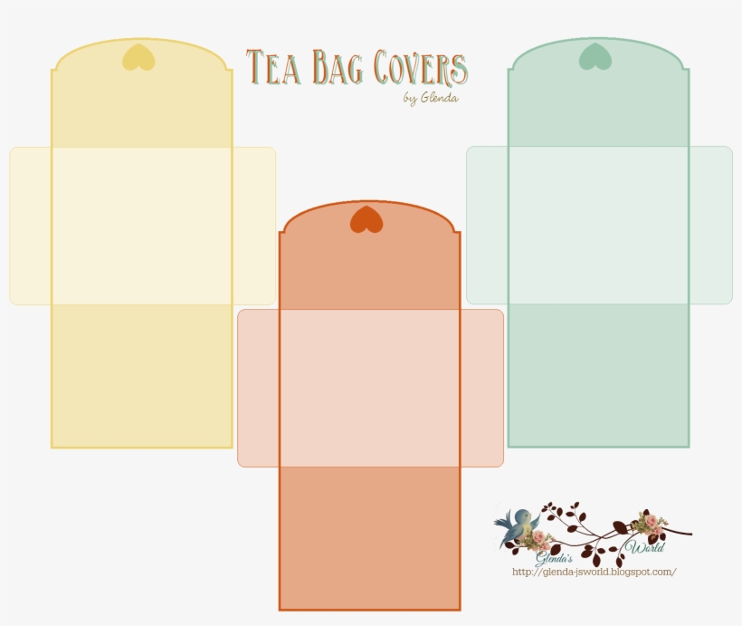Glenda's World Tea Bag Covers - Nehmen Sie Eine Möglichkeit Auf Liebe (jede Karte, transparent png download