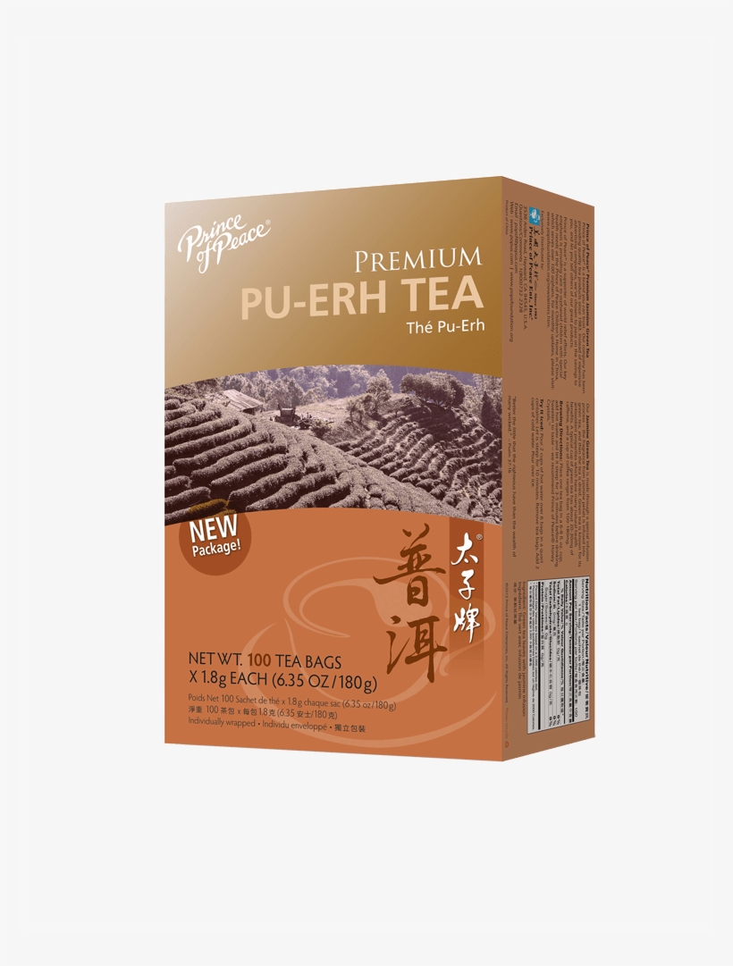 Prince Of Peace Premium Jasmine Green Tea - 100 Bags, transparent png download