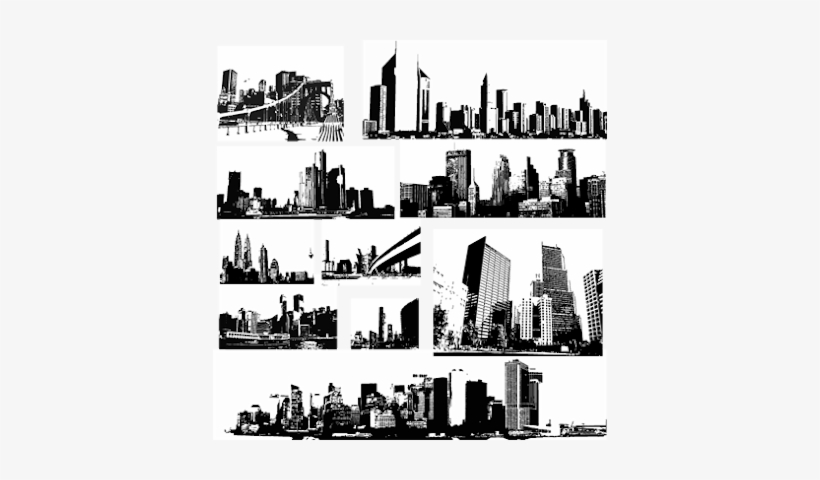 "skyline Set 1" - Fundamentals Of Sensor Network Programming: Applications, transparent png download