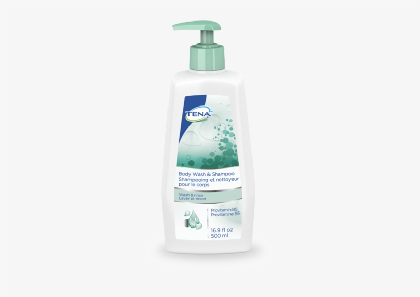 Tena® Body Wash & Shampoo - Tena Lady, transparent png download