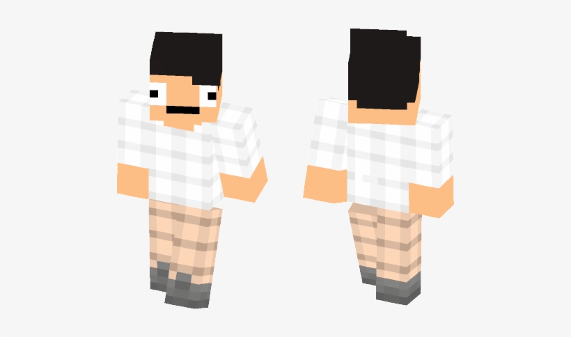 Male Minecraft Skins - Cartoon, transparent png download