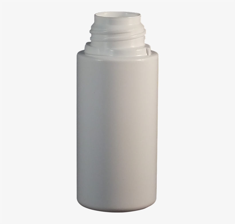4 Oz White Plastic Powder Dispenser Bottle - Paper, transparent png download