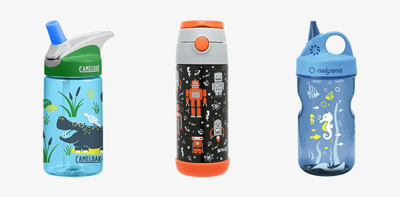 Quadcopter Reviews Best Water Bottles For Kids - Nalgene Everyday Grip-n-gulp Bottle Seahorses Blue, transparent png download