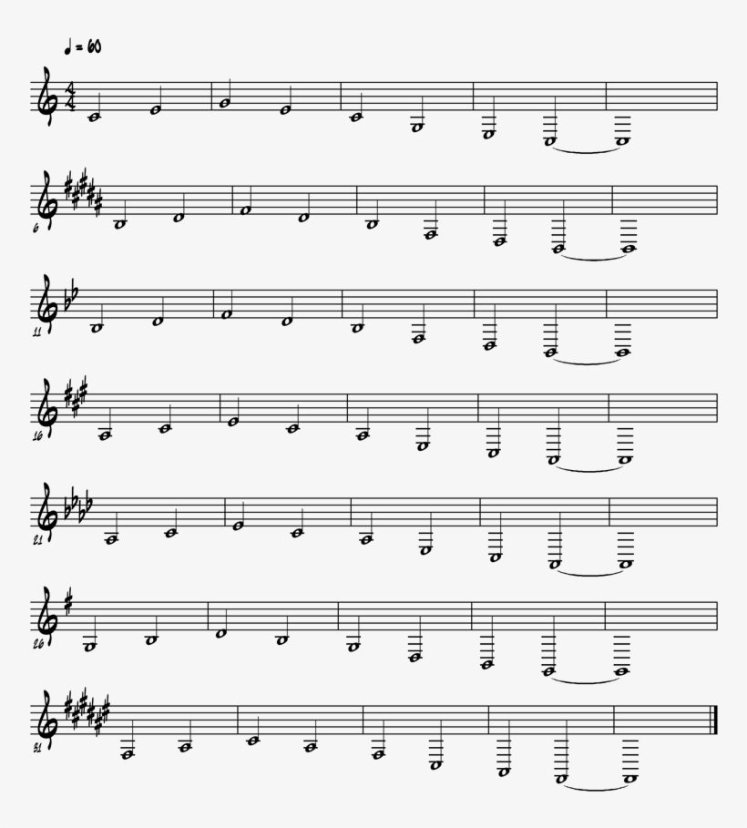 Pedal - Trumpet Warm Down, transparent png download