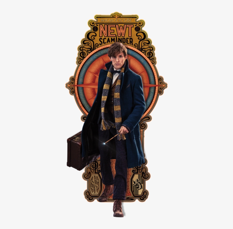 Fantastic Beasts Newt Scamander Men's Tank - Ata-boy Fantastic Beasts And Where To Find Them Newt, transparent png download
