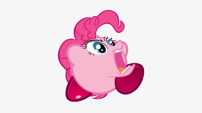 Abomination, Forever, Kirby, Nintendo, Not Salmon, - Pinkie Pie And Kirby, transparent png download