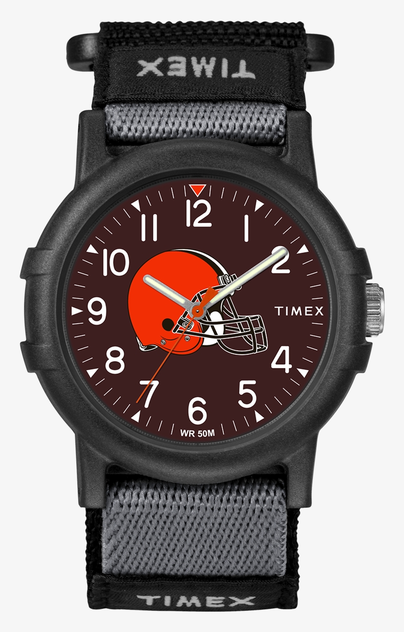 Recruit Cleveland Browns Large - Timex Camper T49713 Watch, transparent png download