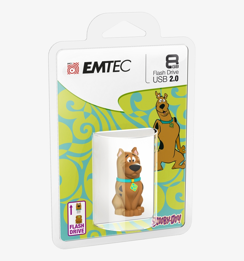 Scooby Doo Cardboard 8gb - Usb Scooby Doo Emtec, transparent png download