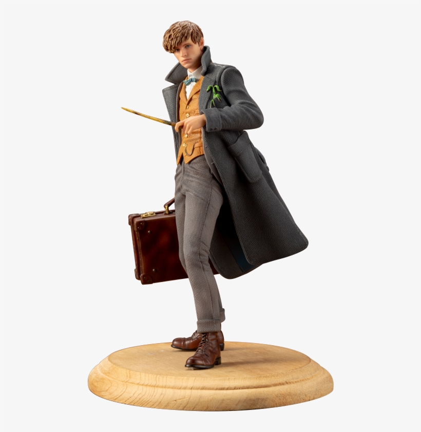 Fantastic Beasts The Crimes Of Grindelwald Statue Newt - Fantastic Beasts The Crimes Of Grindelwald Blu Ray, transparent png download