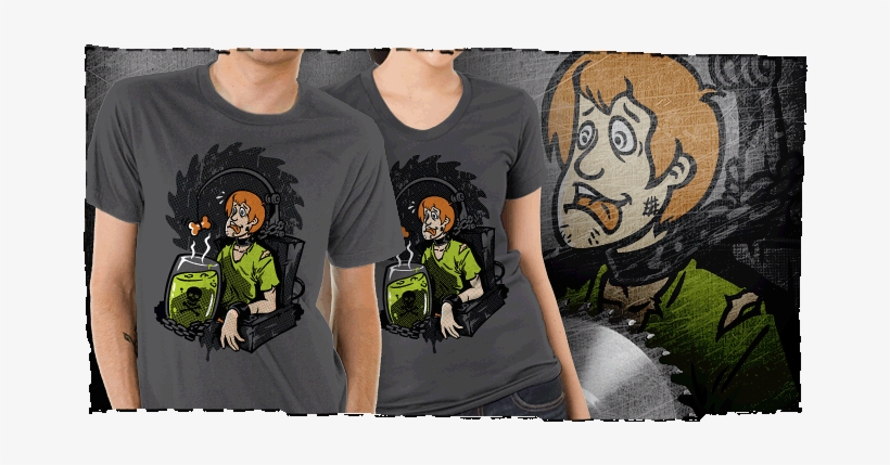 Check Out This Cool “scooby Trapped” T-shirt From Ript - T-shirt, transparent png download